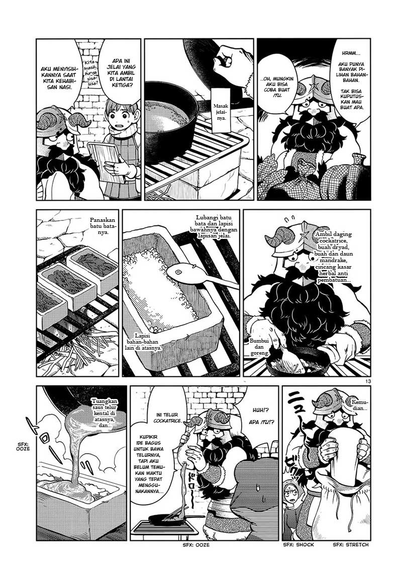 Dungeon Meshi Bab 35 halaman 16
