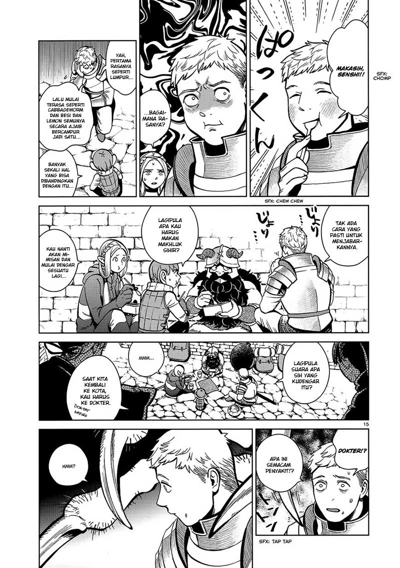 Dungeon Meshi Bab 35 halaman 18