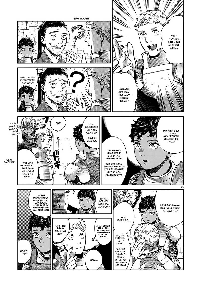 Dungeon Meshi Bab 36 halaman 16