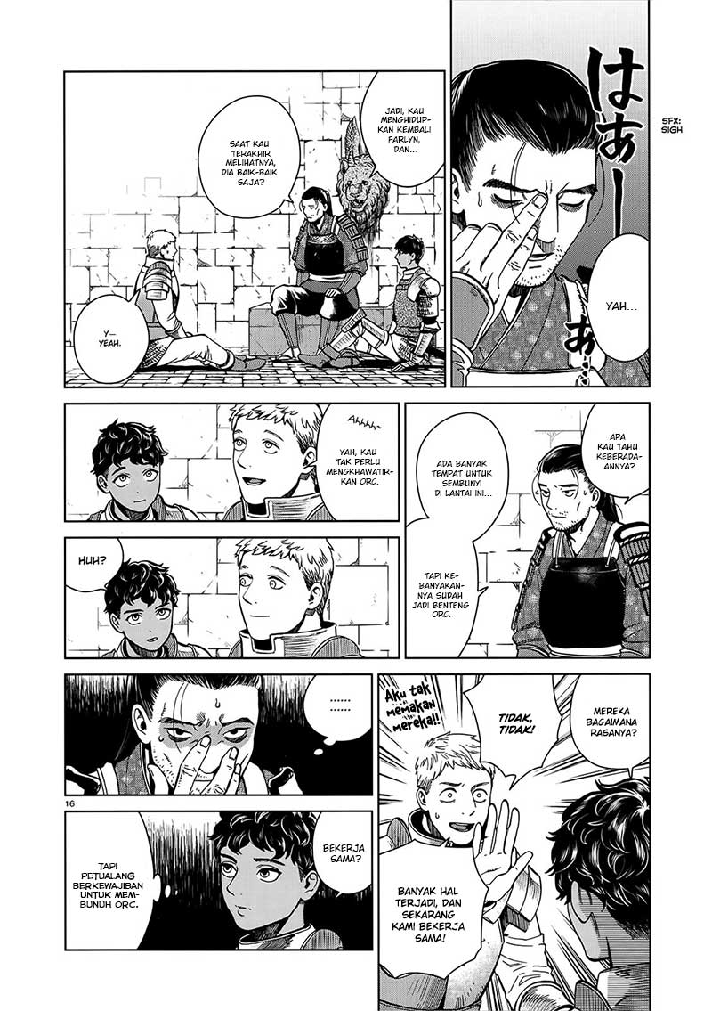 Dungeon Meshi Bab 36 halaman 19
