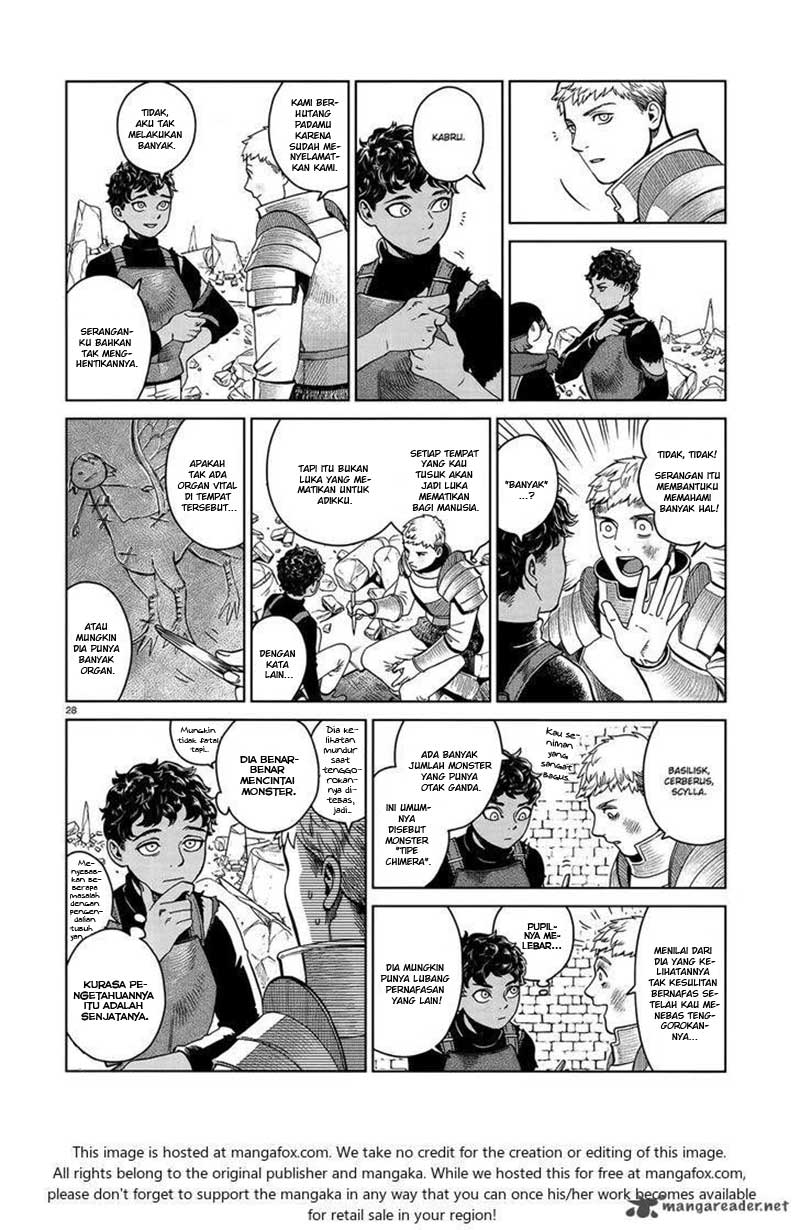 Dungeon Meshi Bab 38 halaman 31