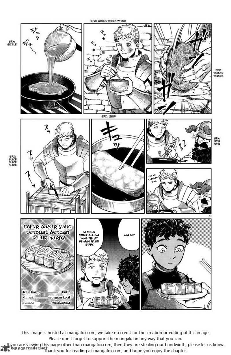 Dungeon Meshi Bab 38 halaman 34