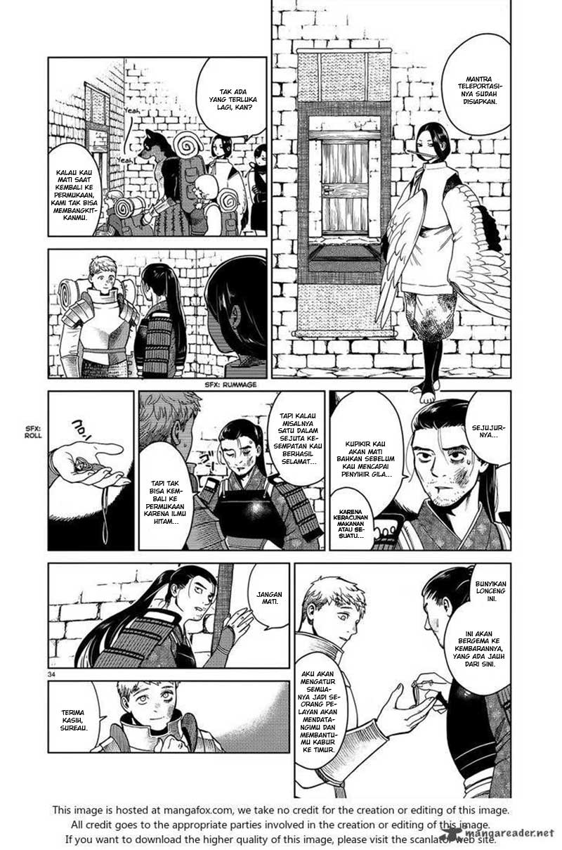 Dungeon Meshi Bab 38 halaman 37
