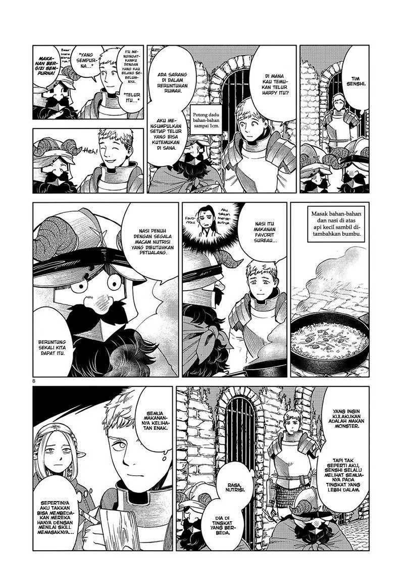 Dungeon Meshi Bab 40 halaman 10
