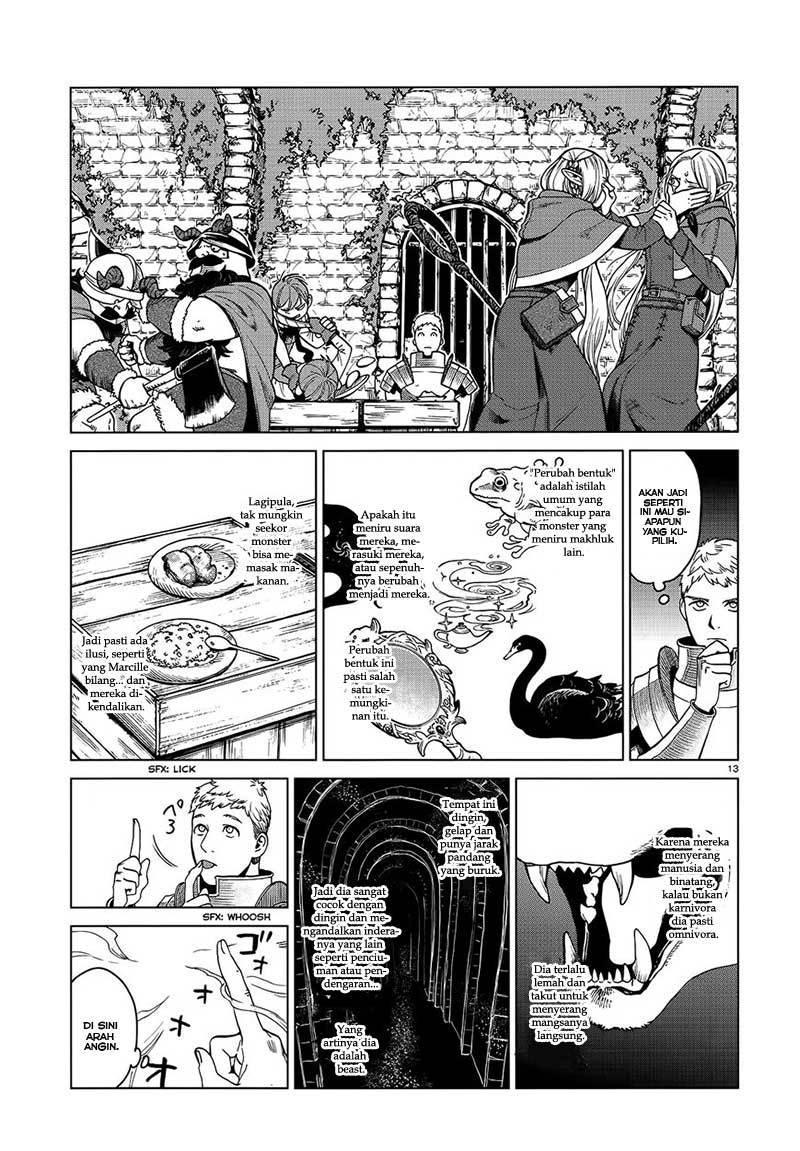 Dungeon Meshi Bab 40 halaman 15