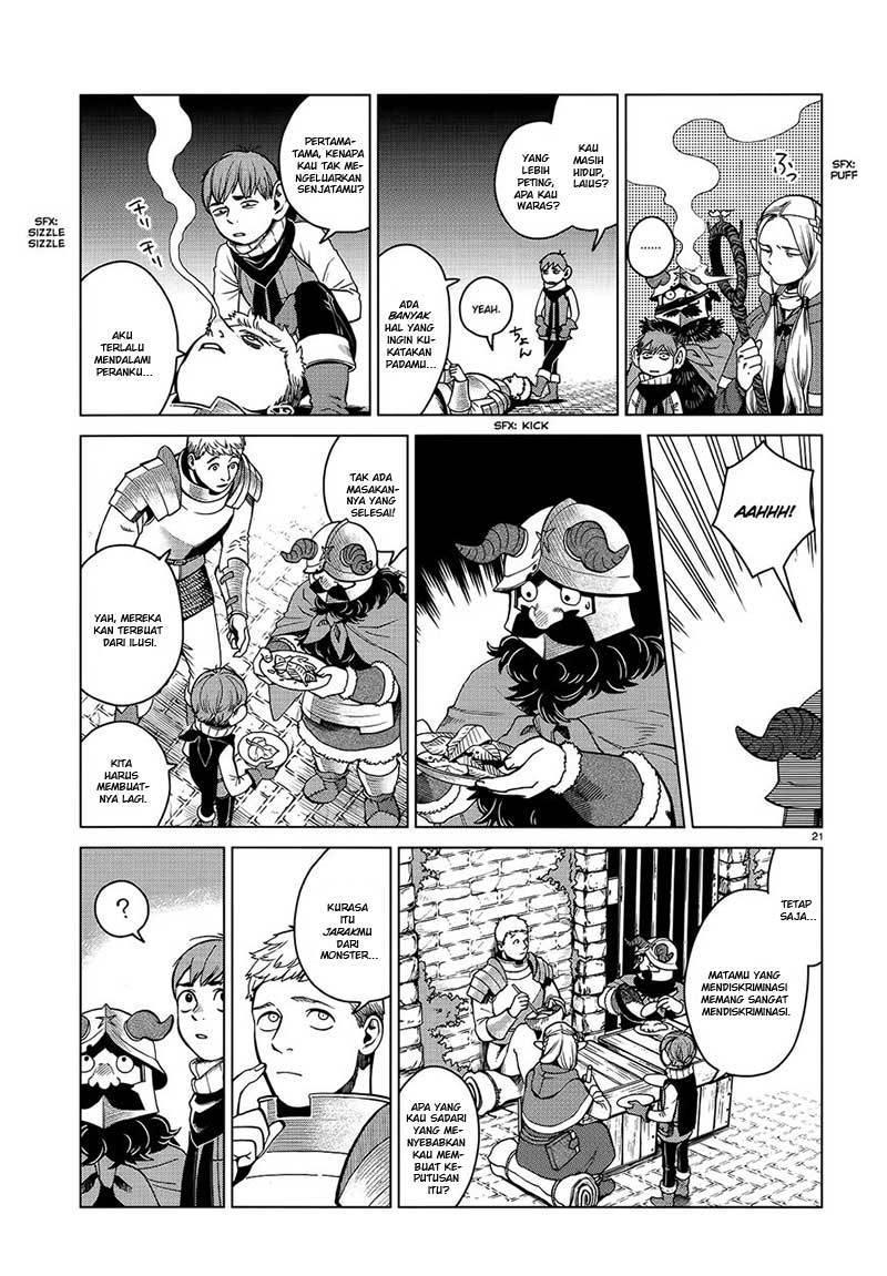 Dungeon Meshi Bab 40 halaman 23