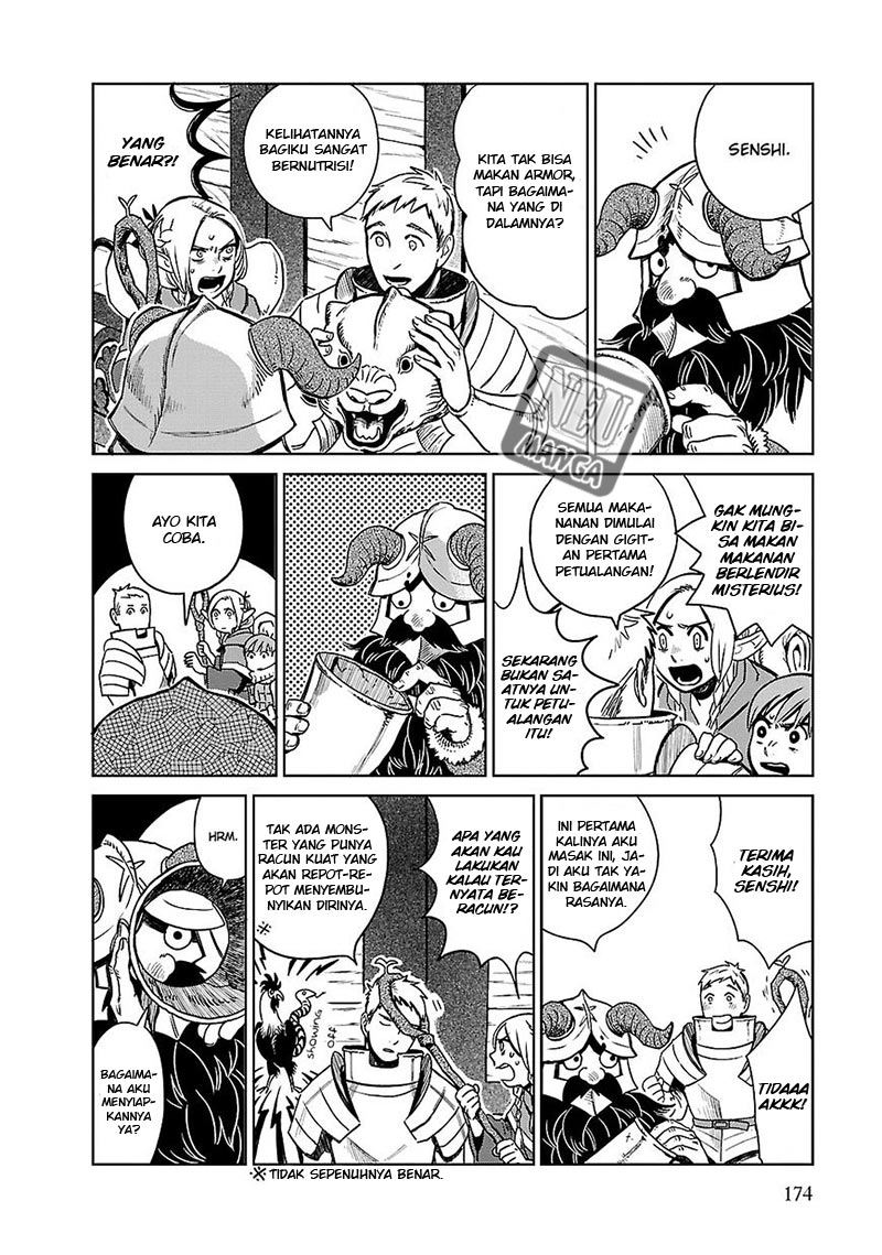 Dungeon Meshi Bab 7 halaman 15