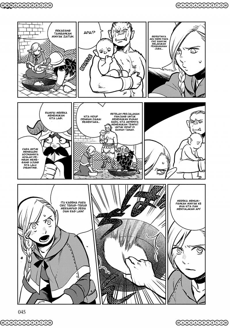 Dungeon Meshi Bab 9 halaman 17