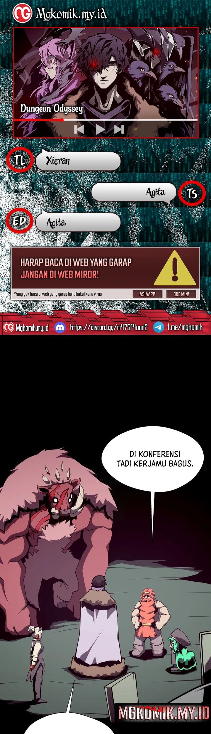 Dungeon Odyssey Bab 118 halaman 1