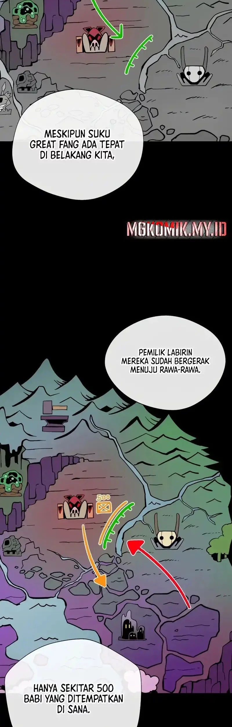 Dungeon Odyssey Bab 128 halaman 53