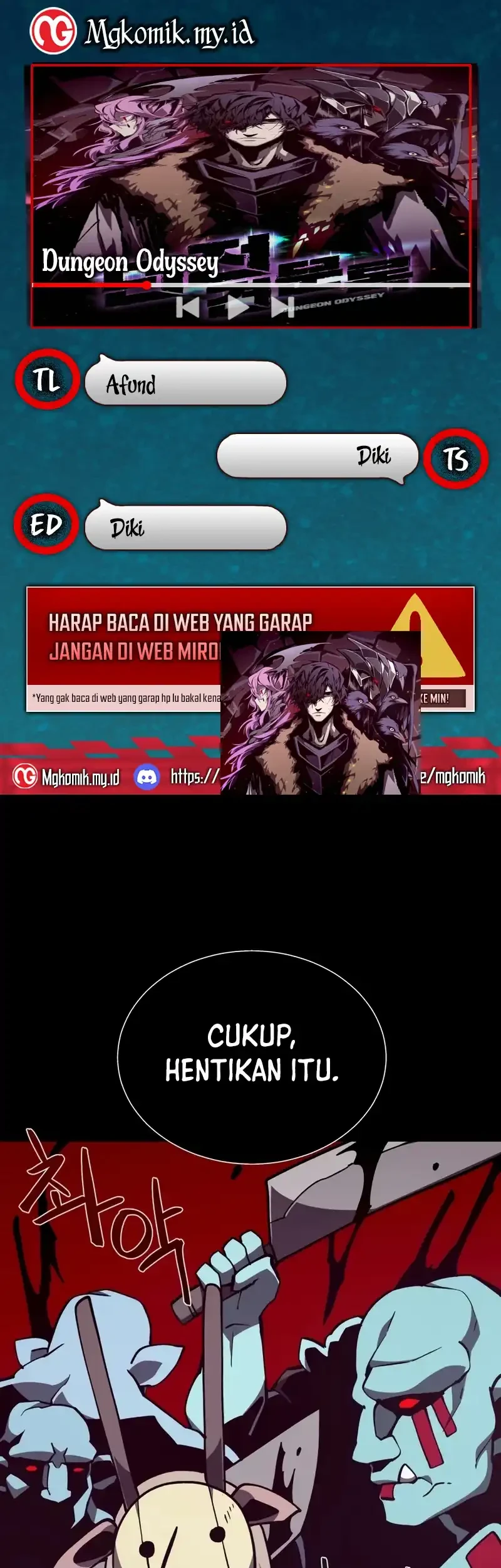 Dungeon Odyssey Bab 137 halaman 1