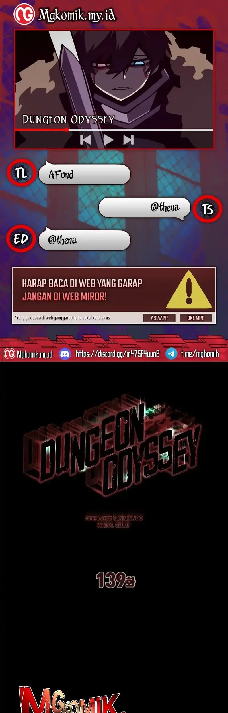 Dungeon Odyssey Bab 139 halaman 1