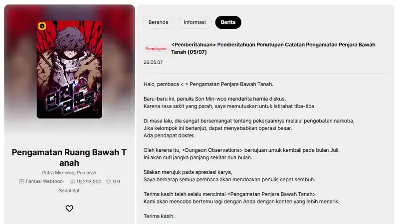 Dungeon Odyssey Bab 159 halaman 78