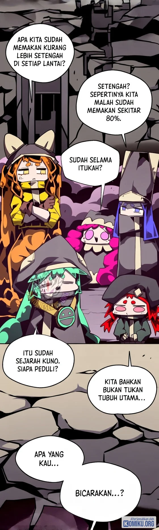 Dungeon Odyssey Bab 166 halaman 69