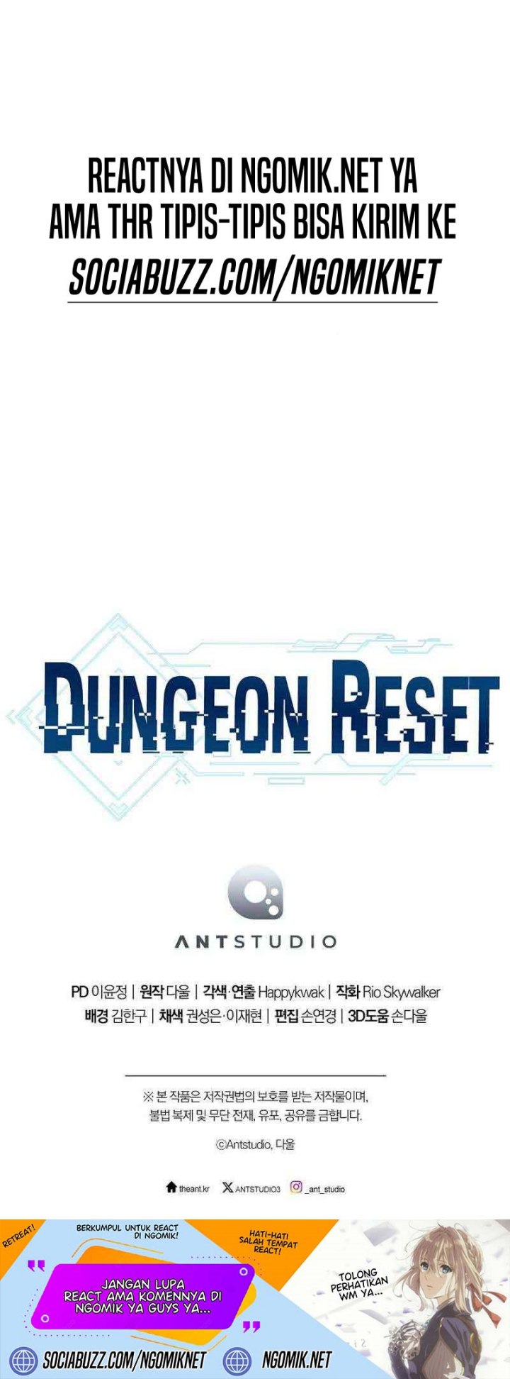 Dungeon Reset Bab 184 halaman 78