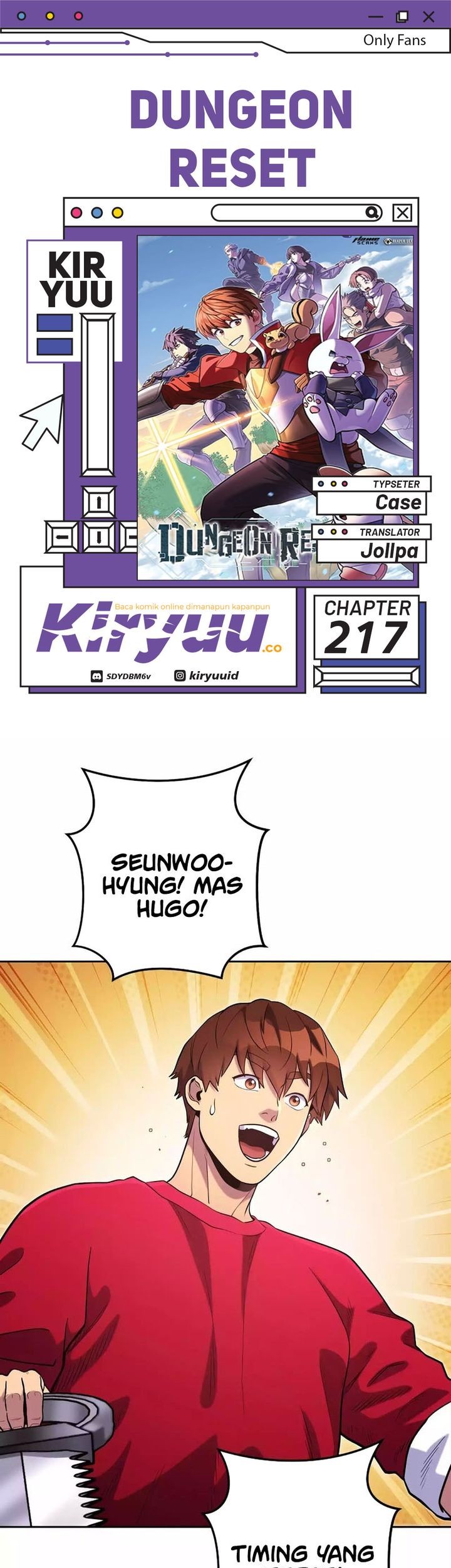 Dungeon Reset chapter 217 halaman 1
