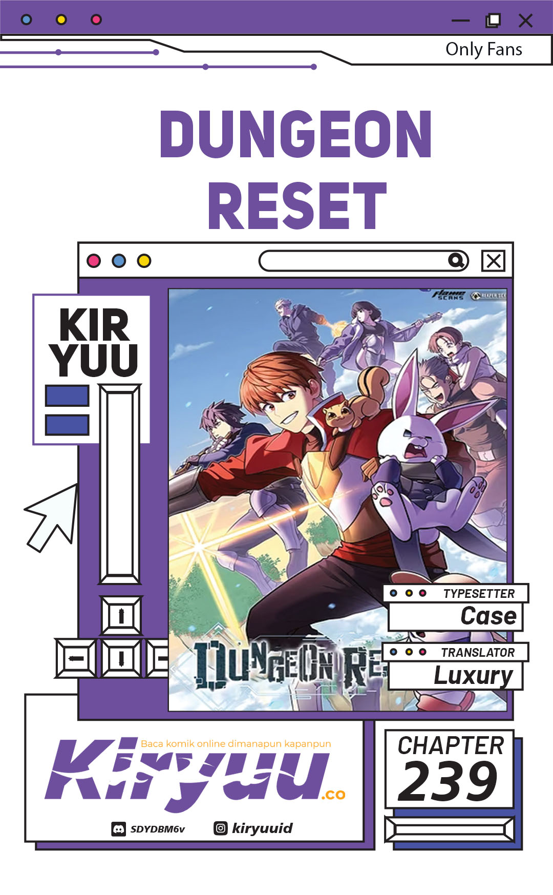 Dungeon Reset Bab 239 halaman 1