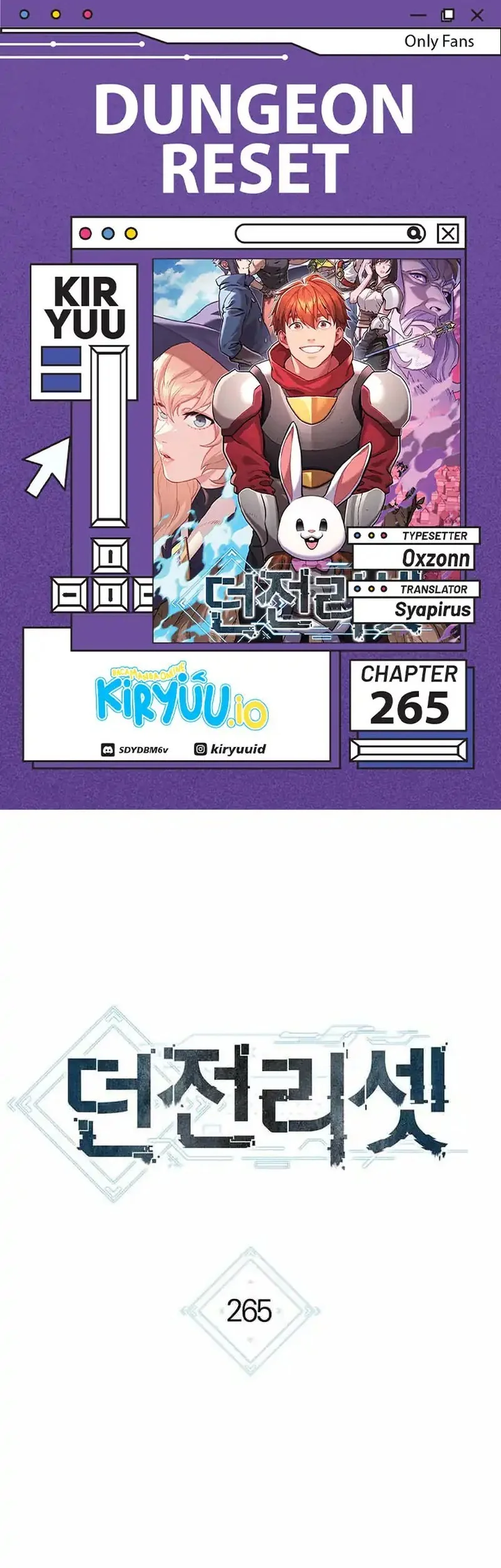 Dungeon Reset Bab 265 halaman 1