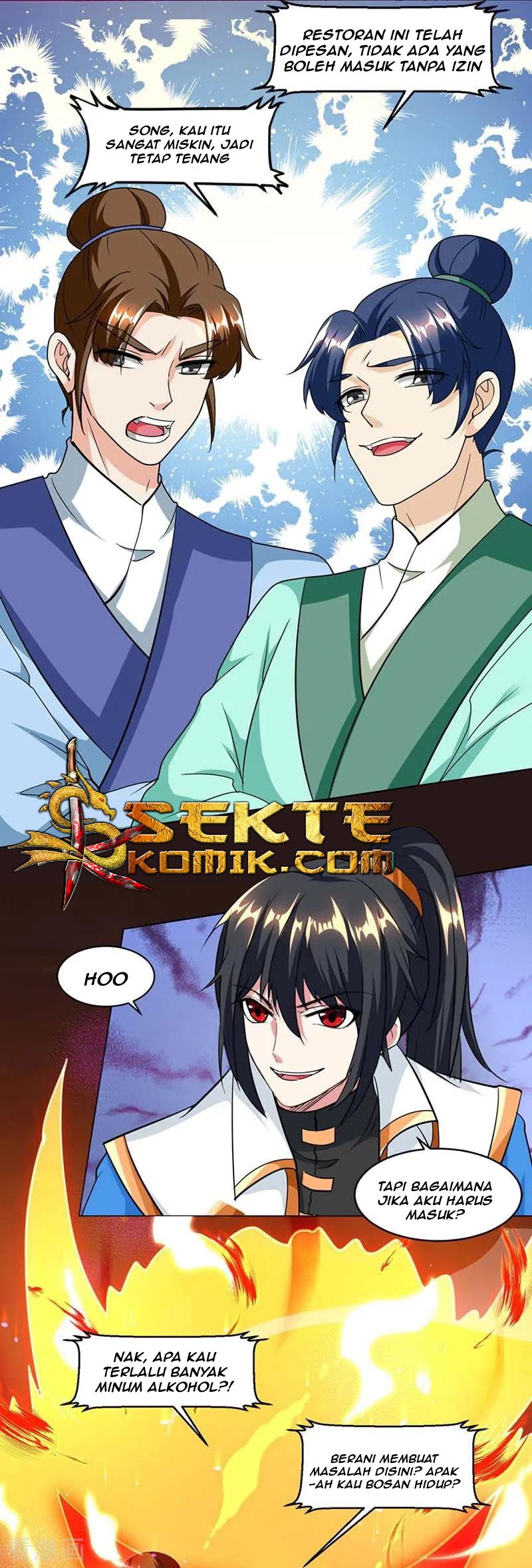 Dushi Xiaoyao chapter 132 halaman 19