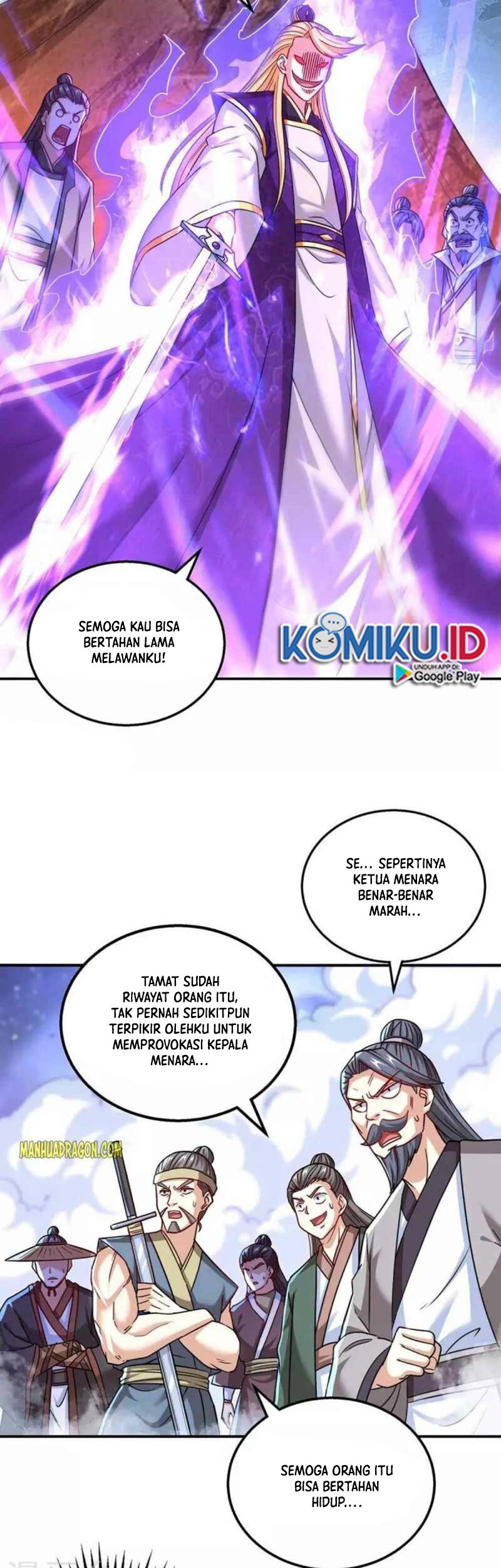 Dushi Xiaoyao chapter 321 halaman 7