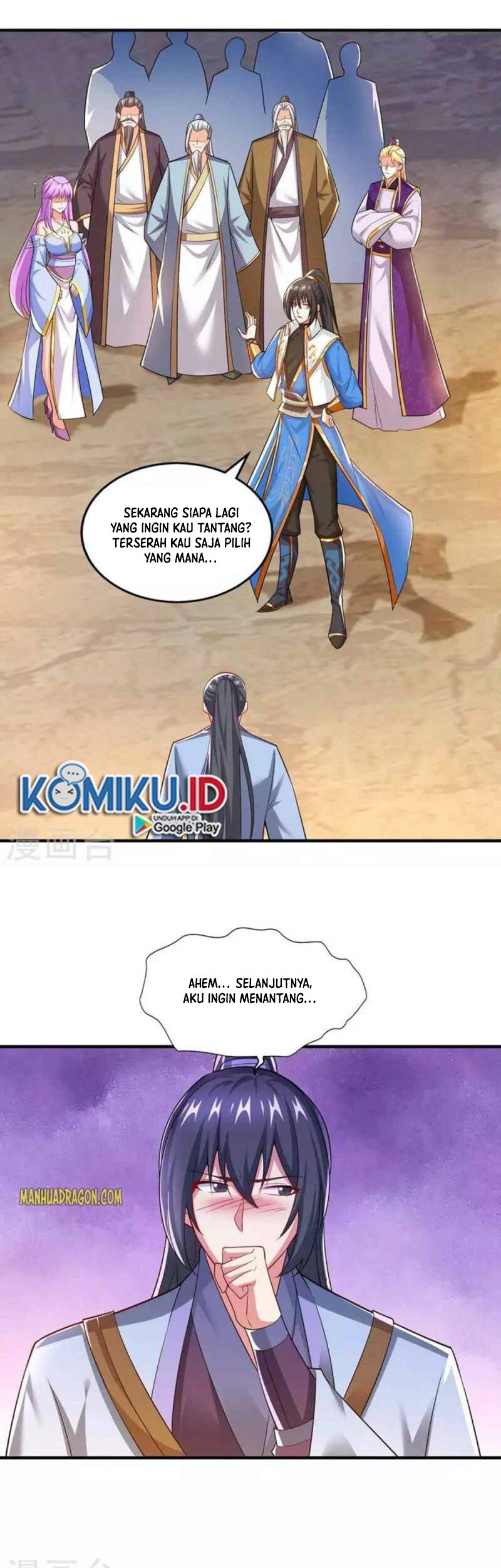 Dushi Xiaoyao chapter 321 halaman 22