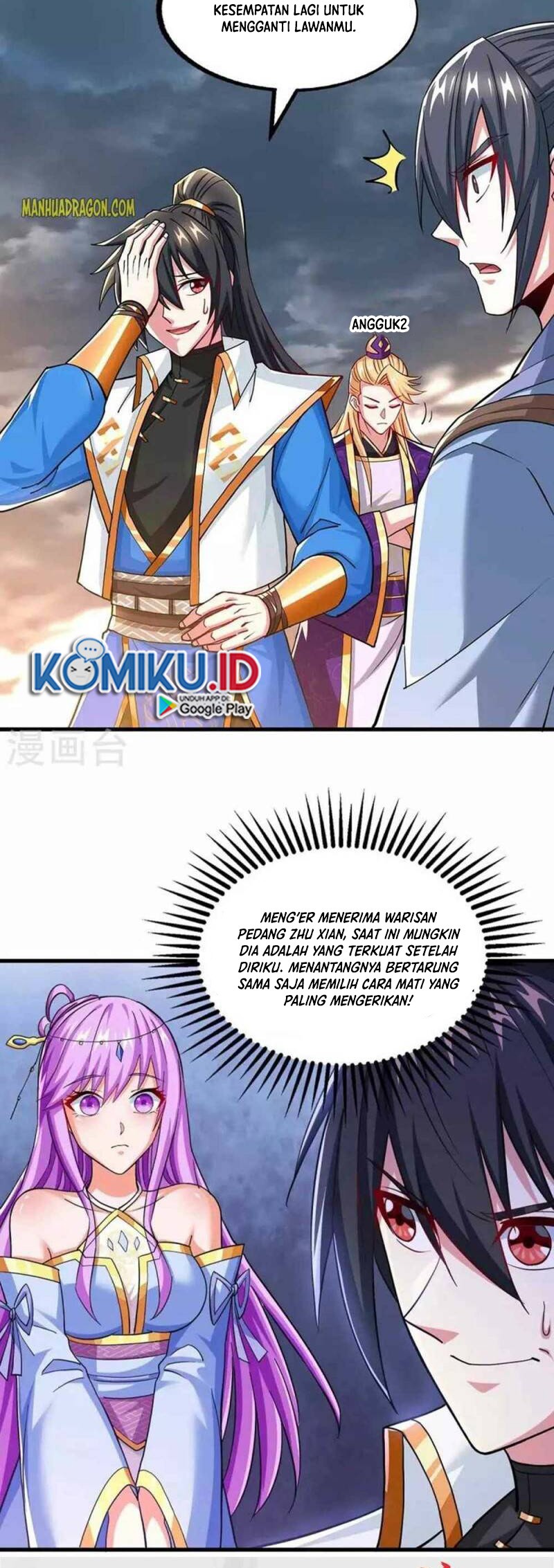 Dushi Xiaoyao chapter 321 halaman 24
