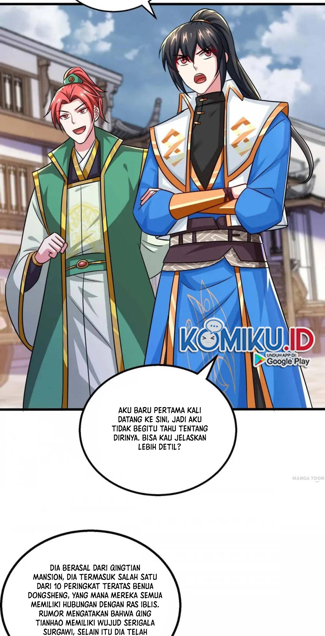Dushi Xiaoyao chapter 329 halaman 2