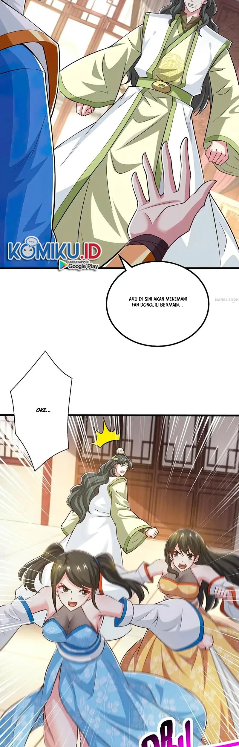 Dushi Xiaoyao chapter 347 halaman 3