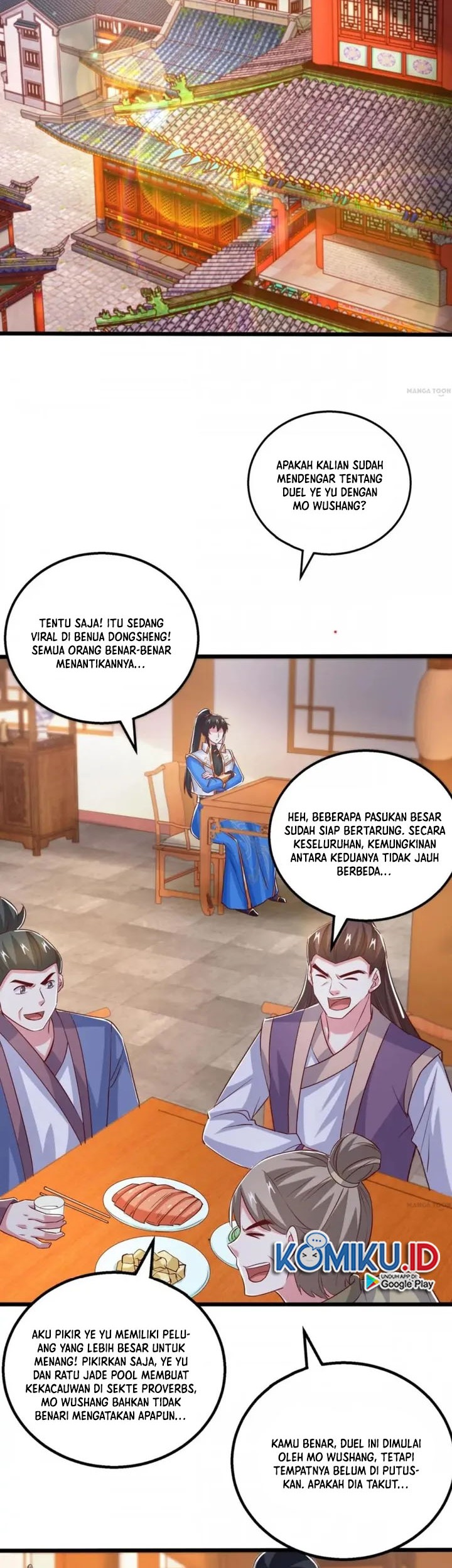 Dushi Xiaoyao chapter 387 halaman 7