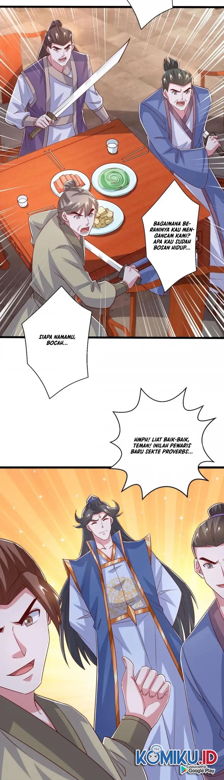 Dushi Xiaoyao chapter 387 halaman 10