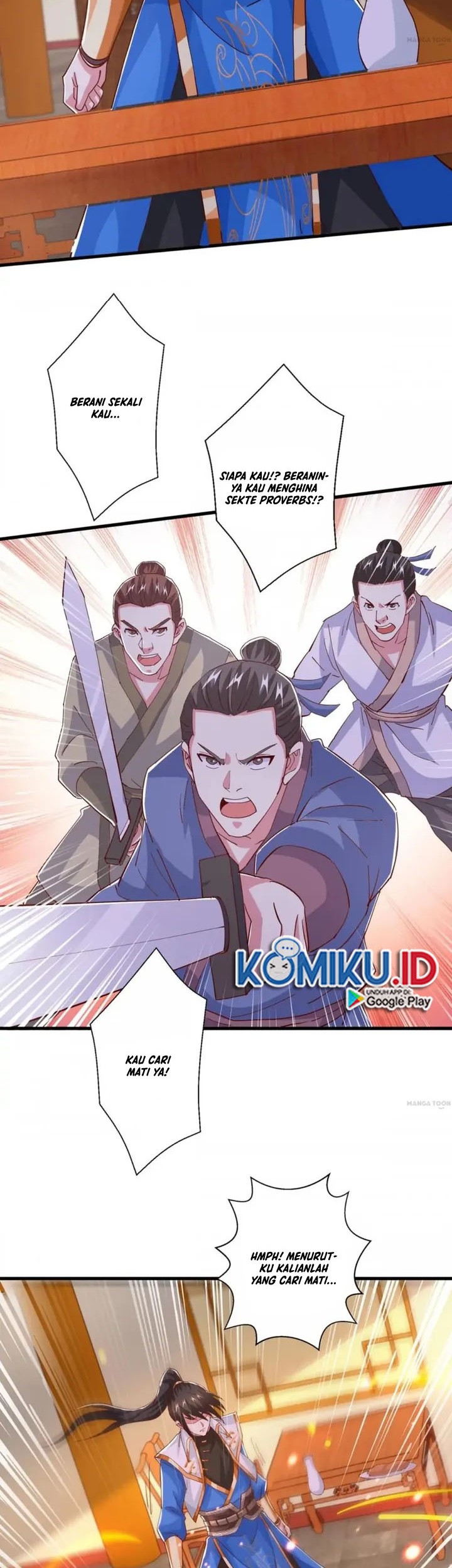 Dushi Xiaoyao chapter 387 halaman 17