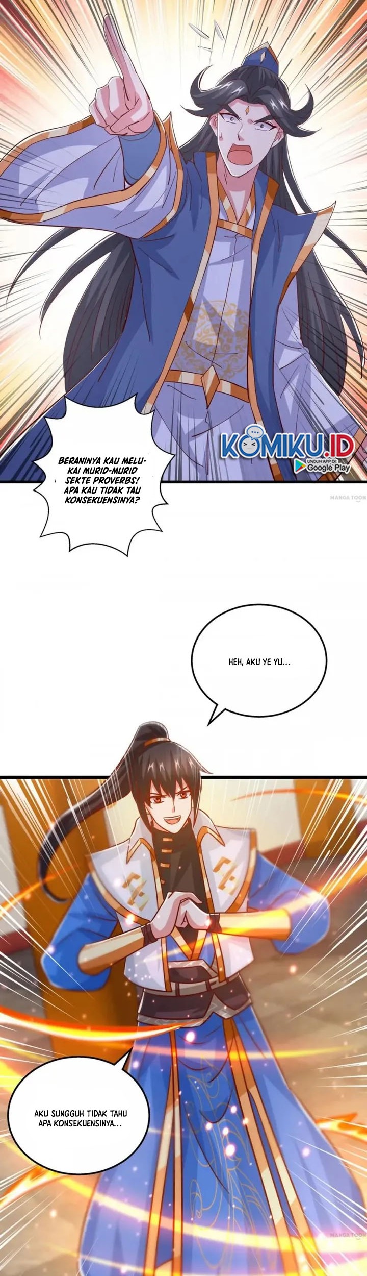 Dushi Xiaoyao chapter 387 halaman 20