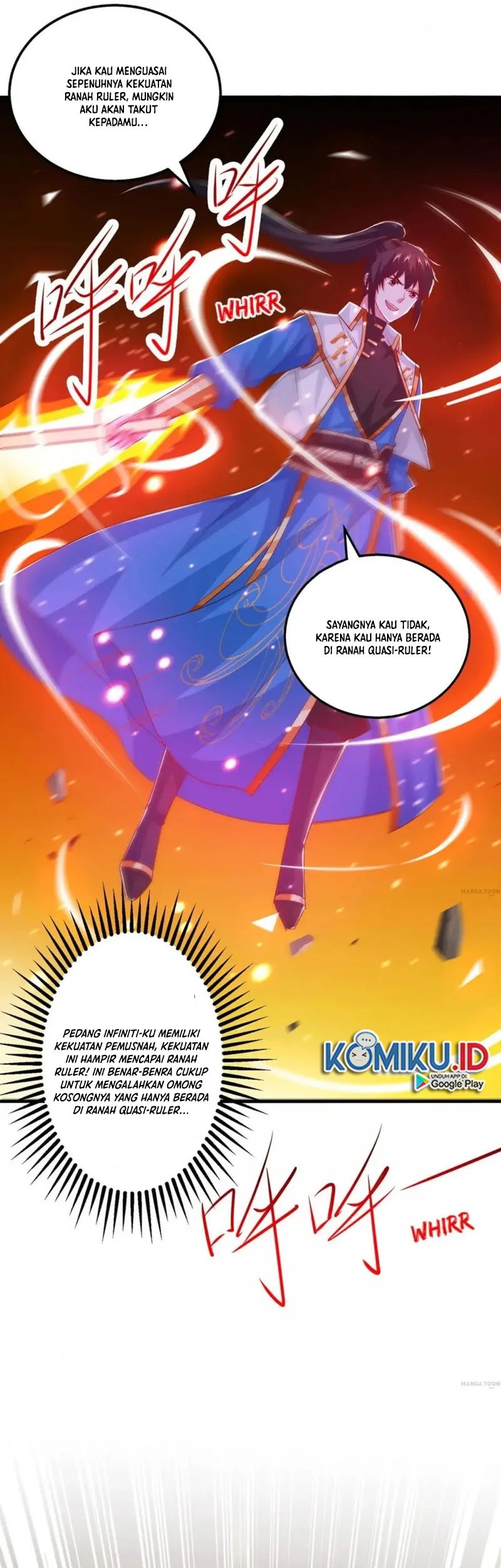 Dushi Xiaoyao chapter 418 halaman 12