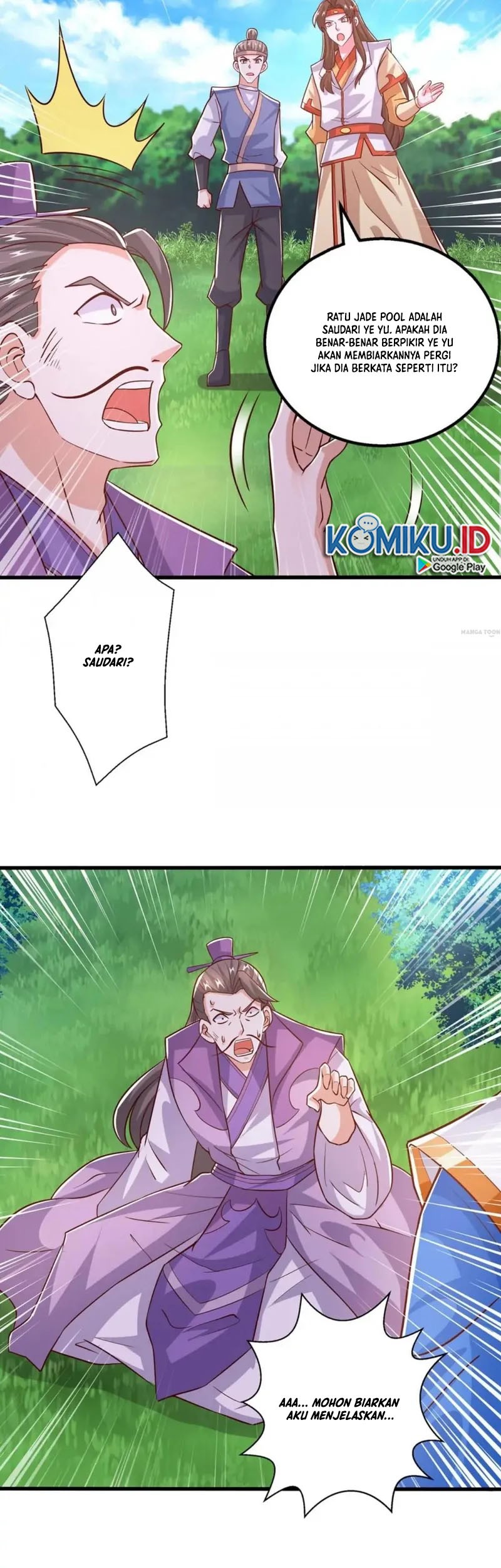 Dushi Xiaoyao chapter 418 halaman 24
