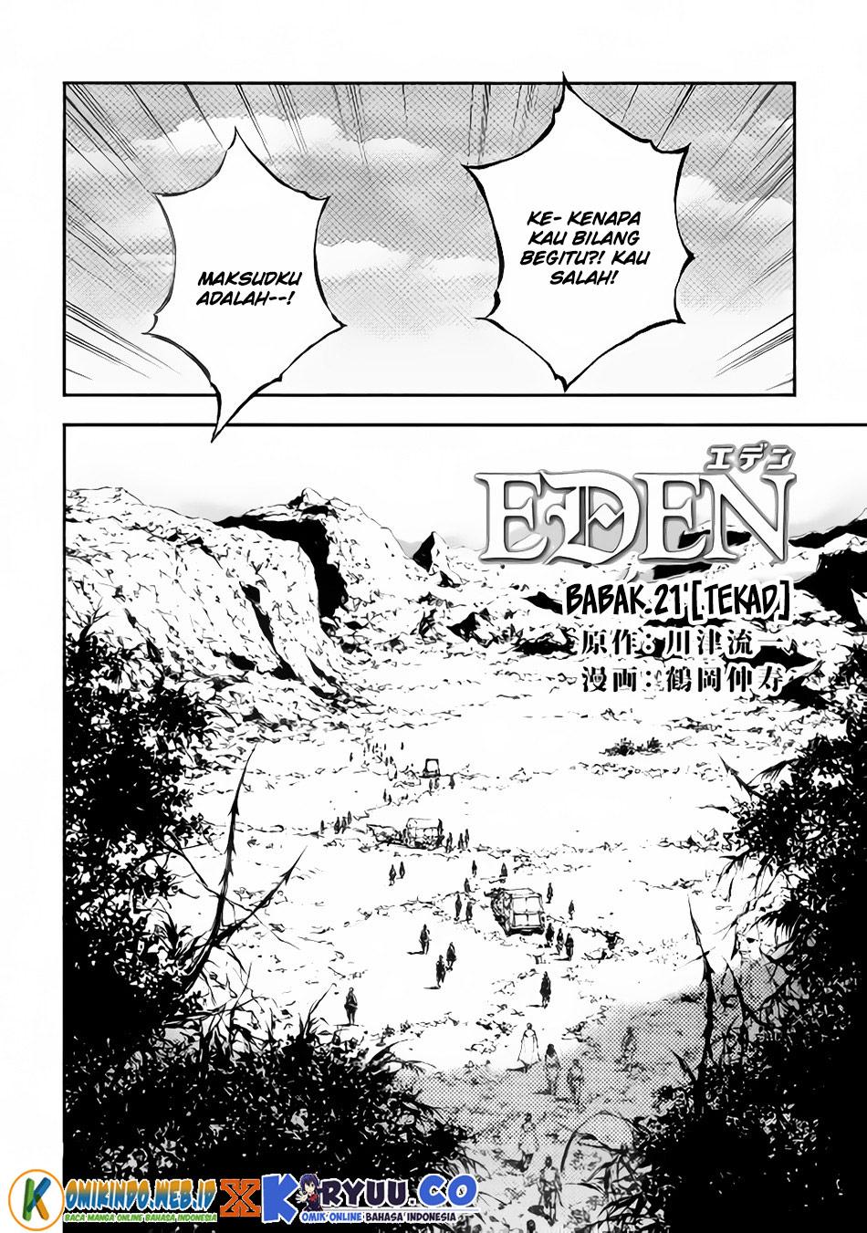 Eden (TSURUOKA Nobuhisa) chapter 21 halaman 3