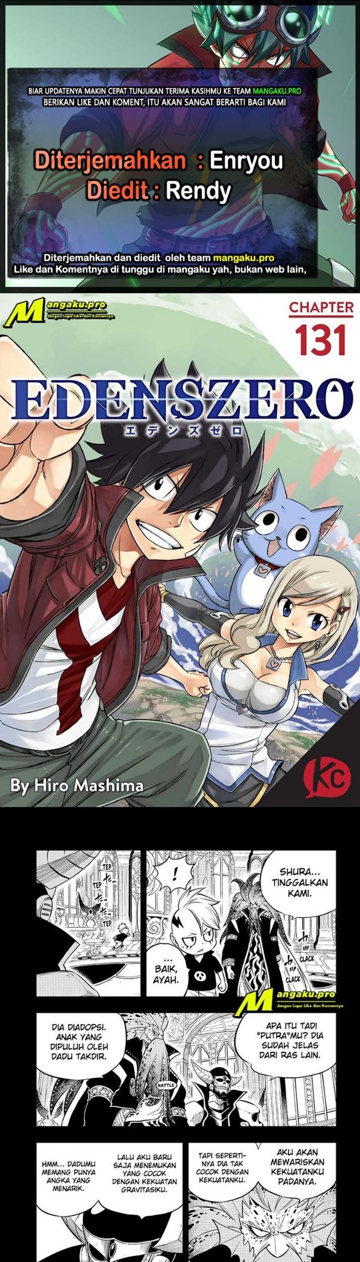 Eden’s Zero chapter 131 halaman 1