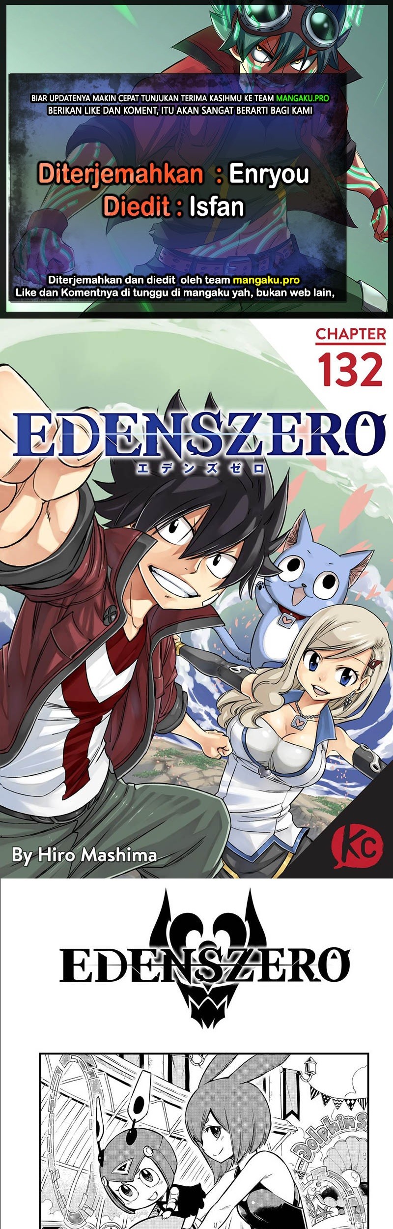 Eden’s Zero Bab 132 halaman 1