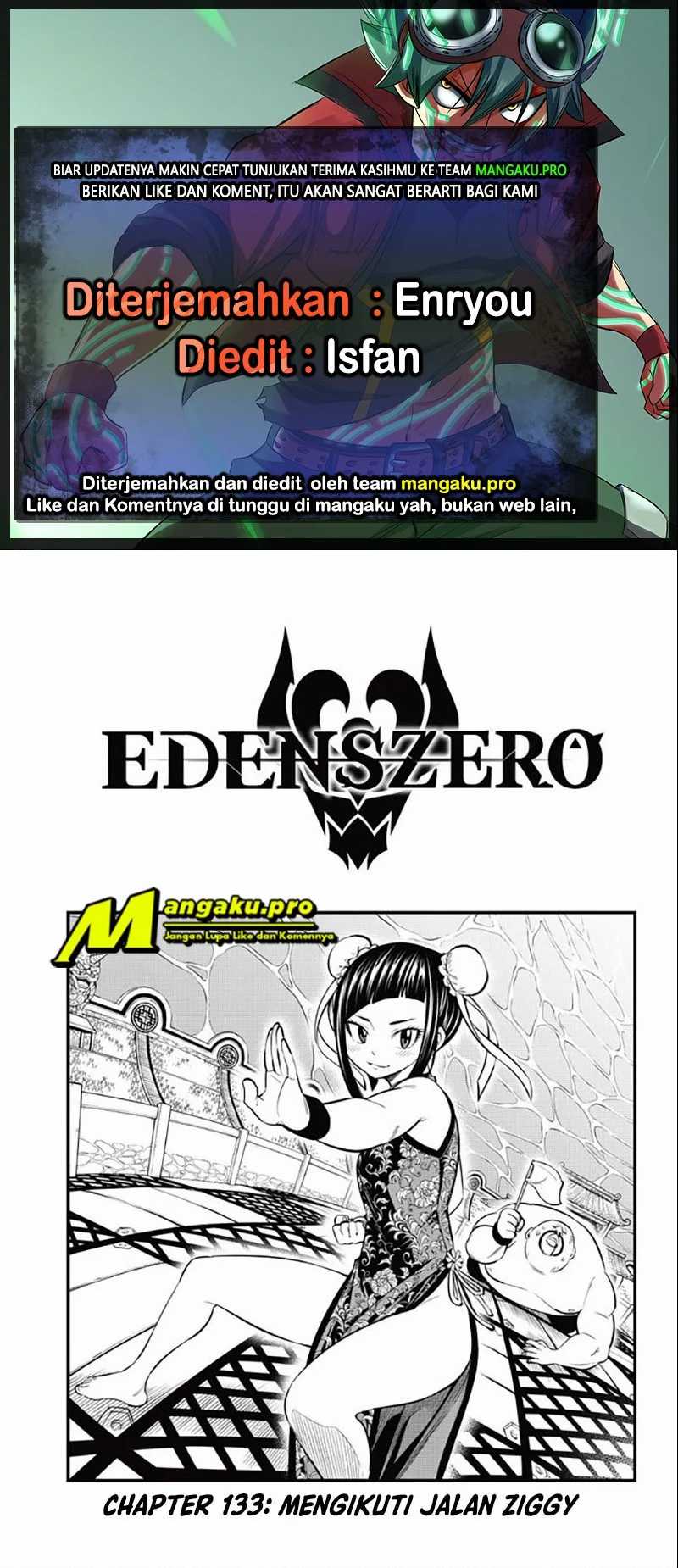 Eden’s Zero Bab 133 halaman 1
