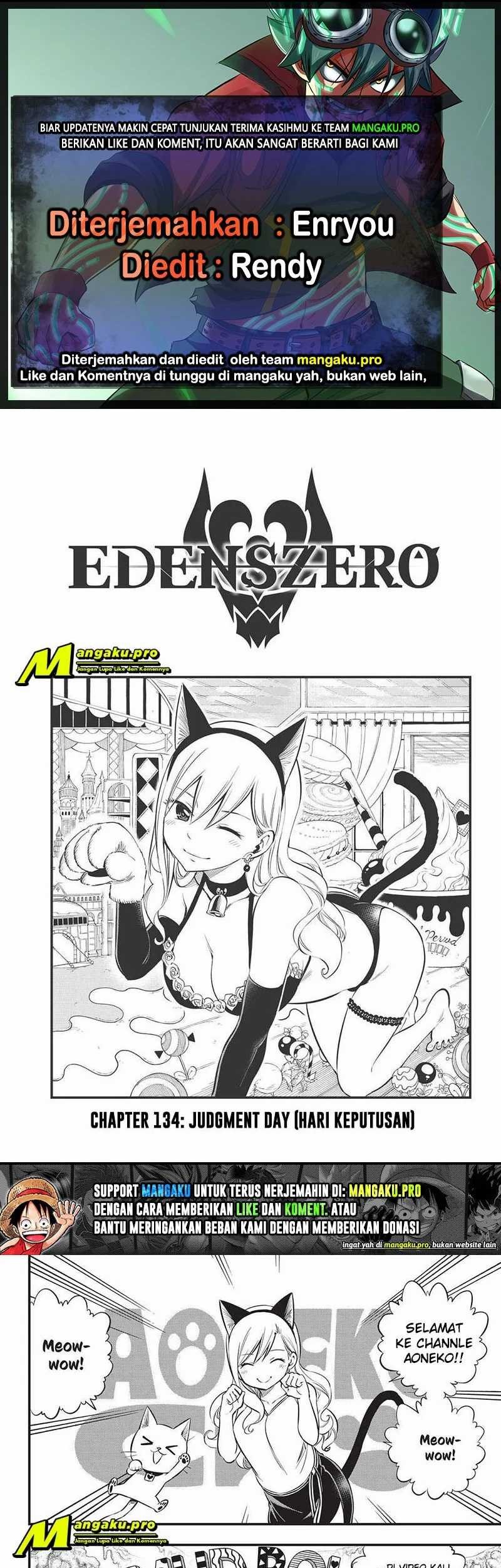 Eden’s Zero Bab 134 halaman 1