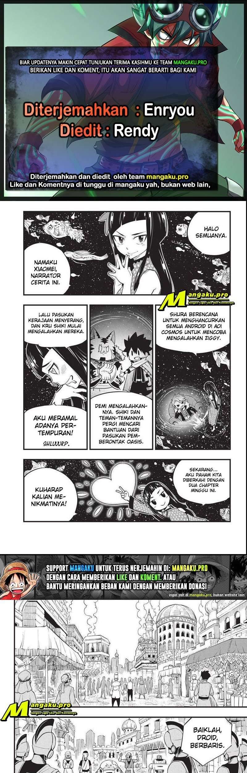 Eden’s Zero Bab 137 halaman 1