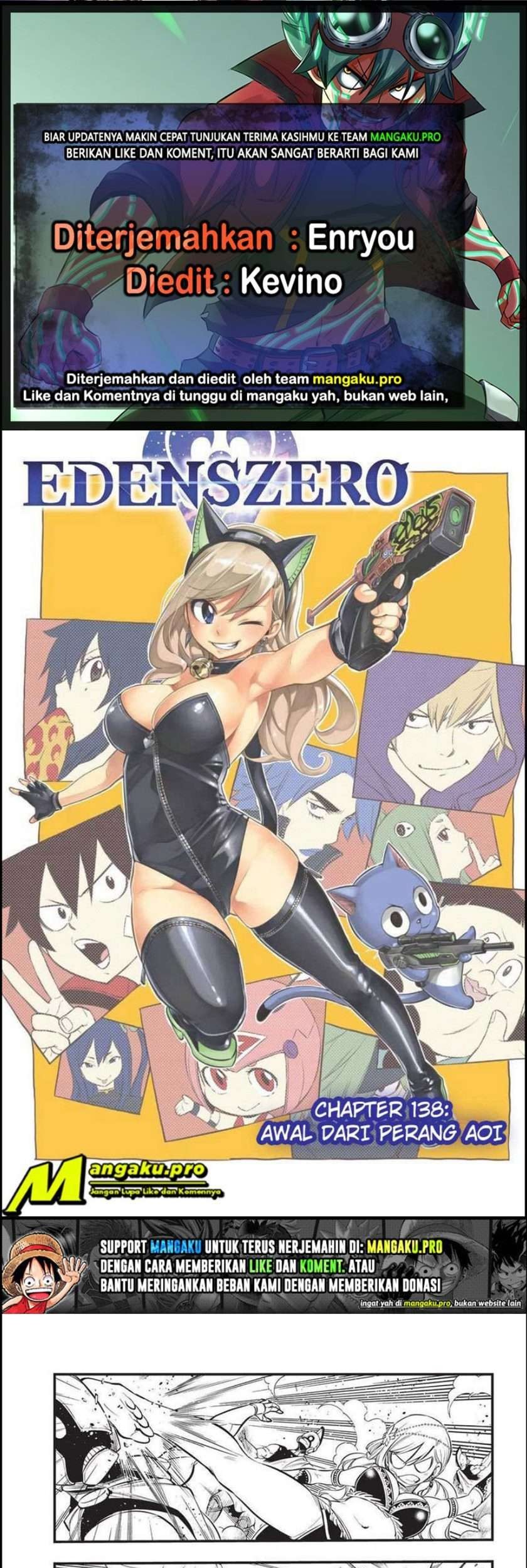 Eden’s Zero Bab 138 halaman 1