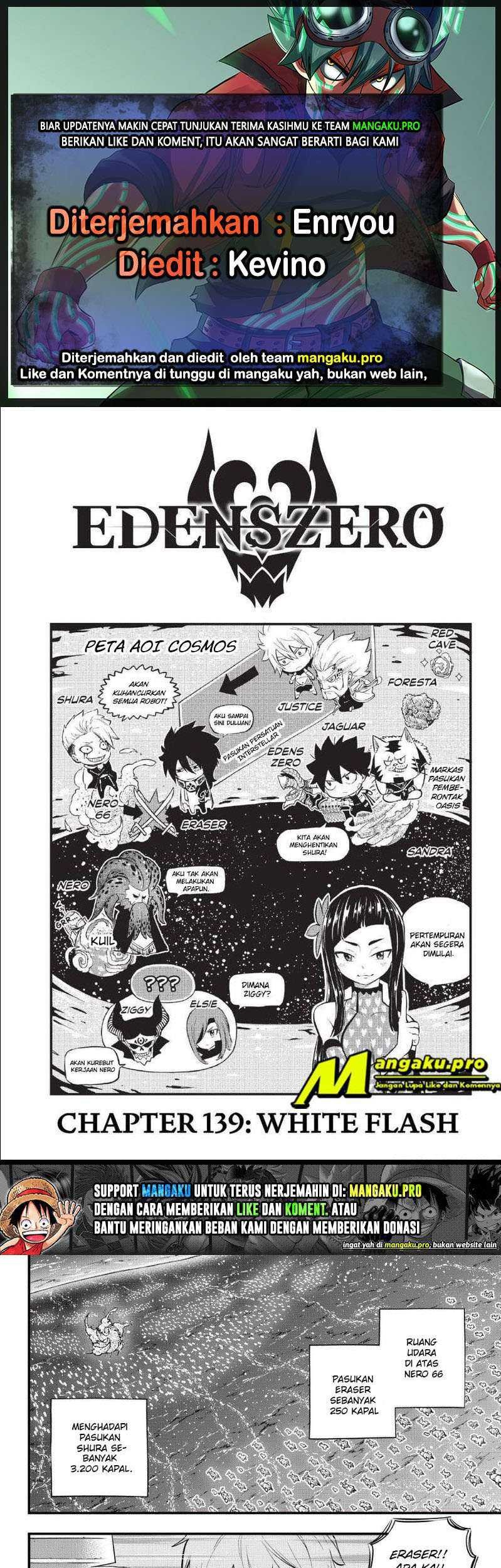 Eden’s Zero Bab 139 halaman 1