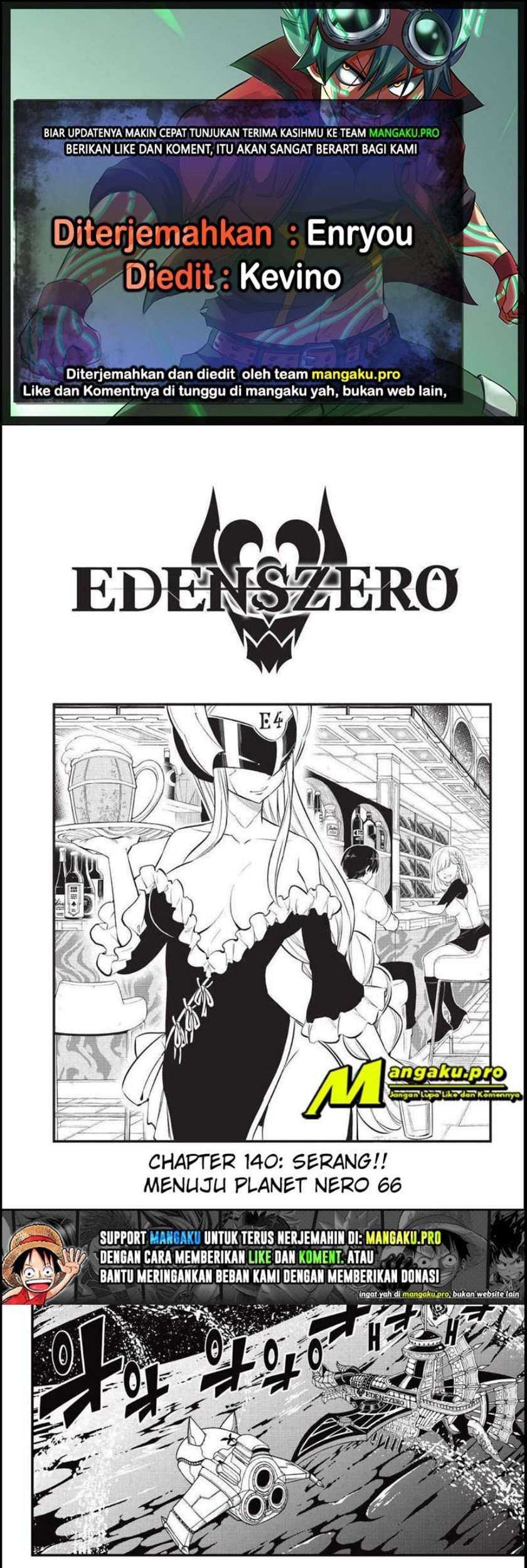 Eden’s Zero Bab 140 halaman 1