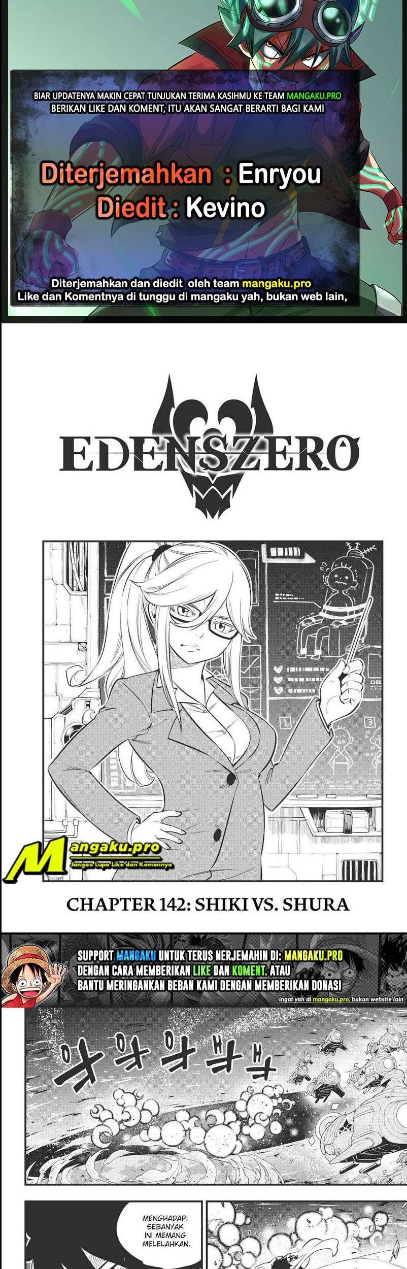 Eden’s Zero Bab 142 halaman 1