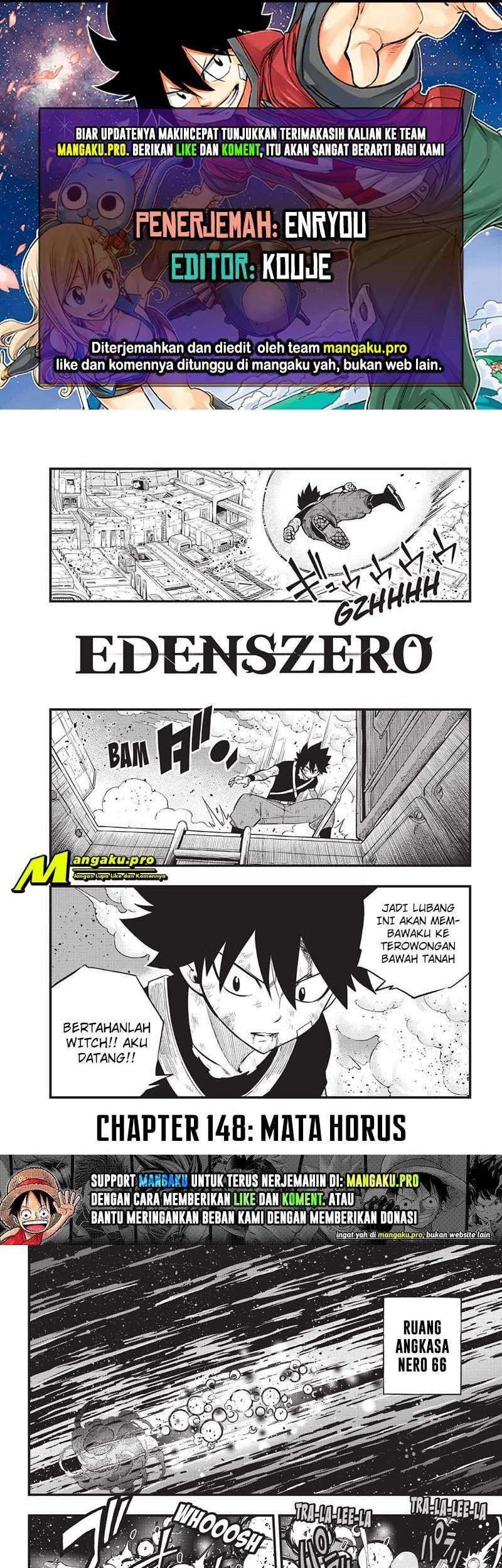 Eden’s Zero Bab 148 halaman 1