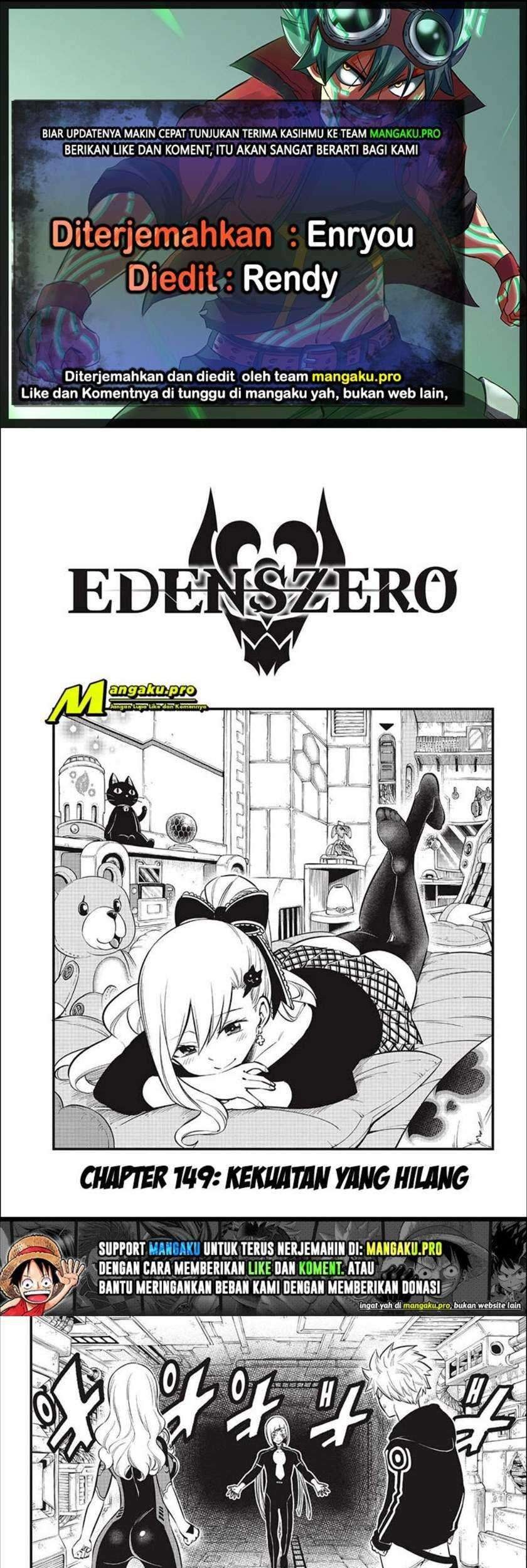 Eden’s Zero Bab 149 halaman 1