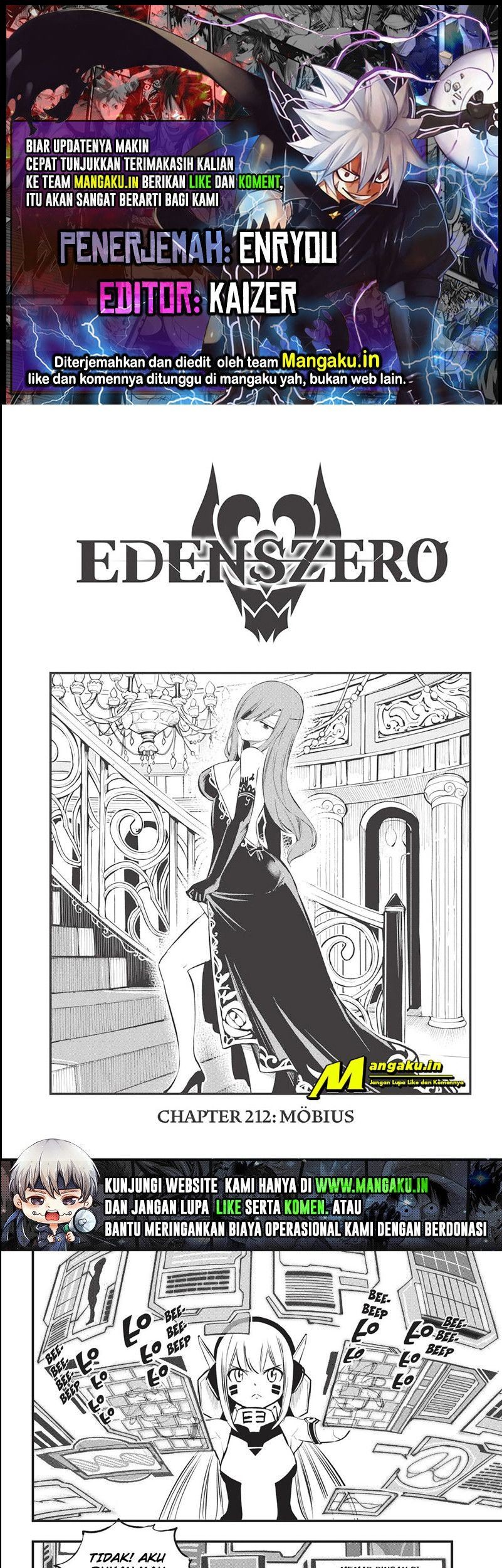 Eden’s Zero chapter 212 halaman 1
