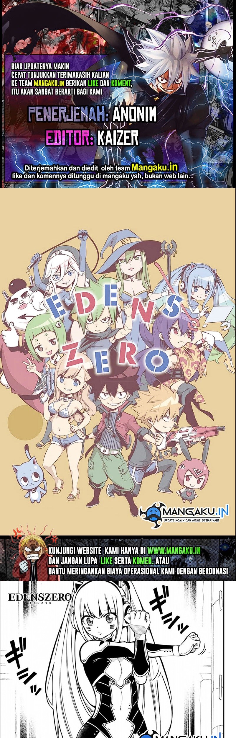 Eden’s Zero chapter 232 halaman 1