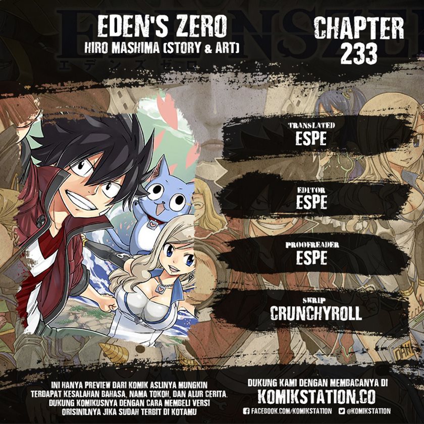 Eden’s Zero Bab 233 halaman 1