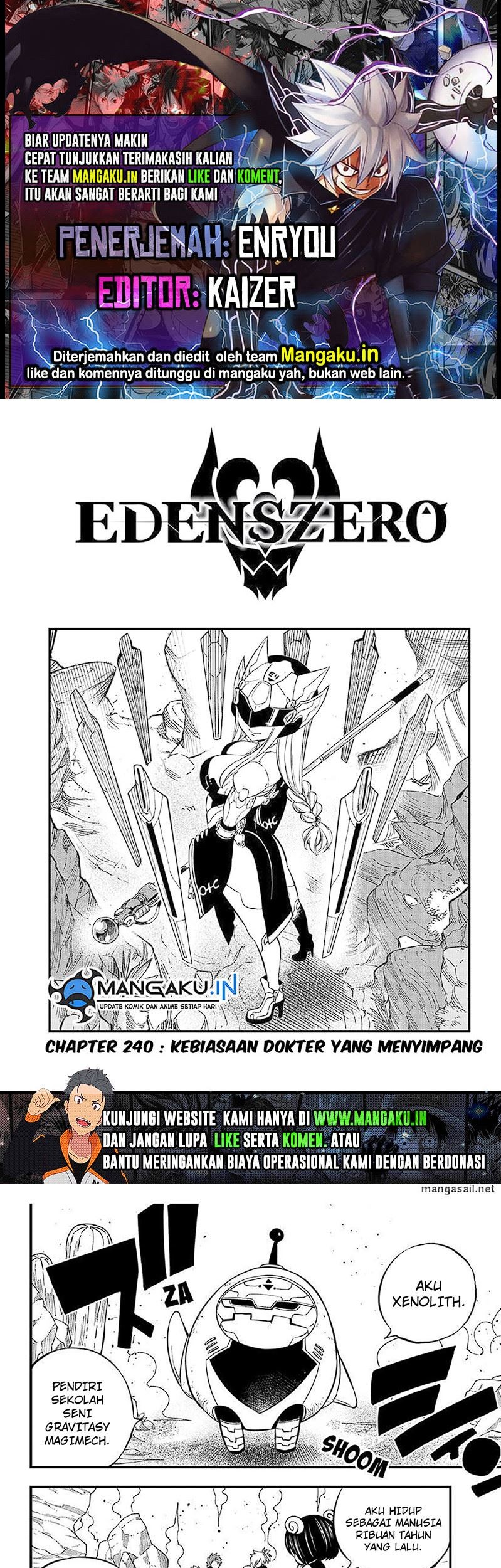 Eden’s Zero chapter 240 halaman 1
